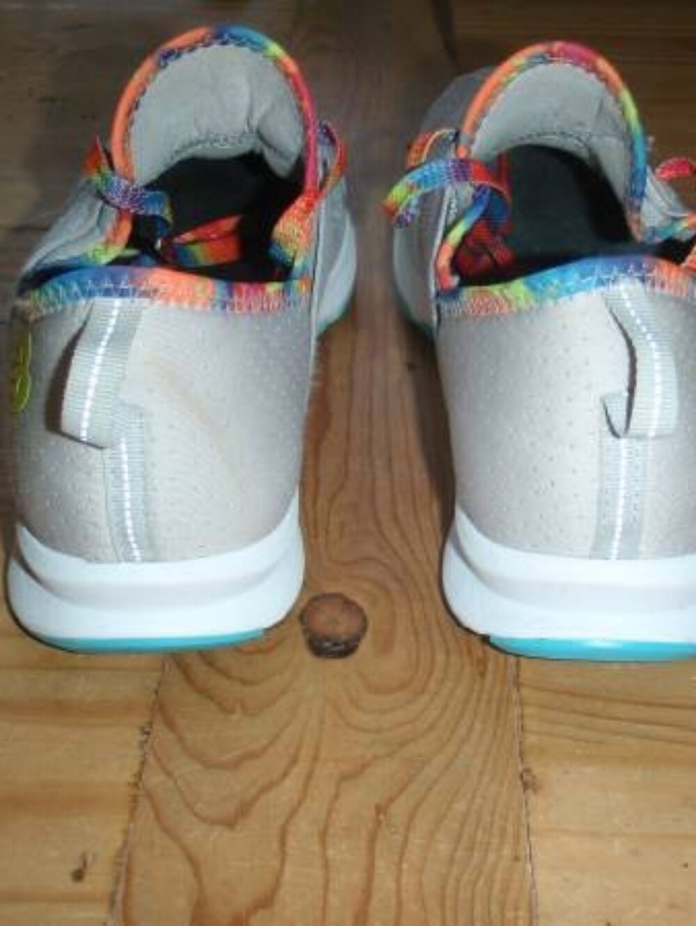 New Balance Fuel Core Nergize - Gray & Tye Dye - Women's Size 8.5 - Picture 4 of 8